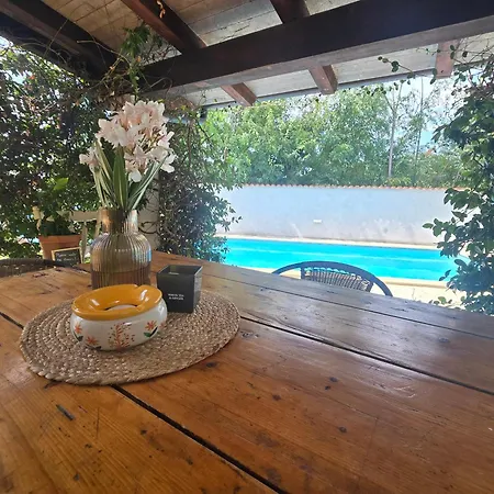 Nyaraló Rustic House With Private Swimming Pool Póla